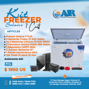 Kit Freezer Solaire 7Cuft