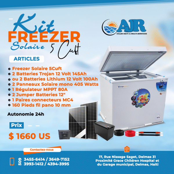 Kit Freezer Solaire 5Cuft